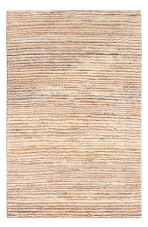 Gabbeh-matta - persisk - 89 x 59 cm - mörk beige