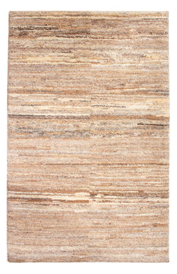 Gabbeh-matta - persisk - 97 x 63 cm - mörk beige