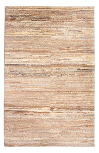 Gabbeh-matta - persisk - 97 x 63 cm - mörk beige