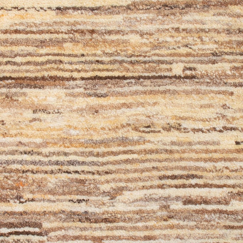 Gabbeh-matta - persisk - 95 x 62 cm - mörk beige