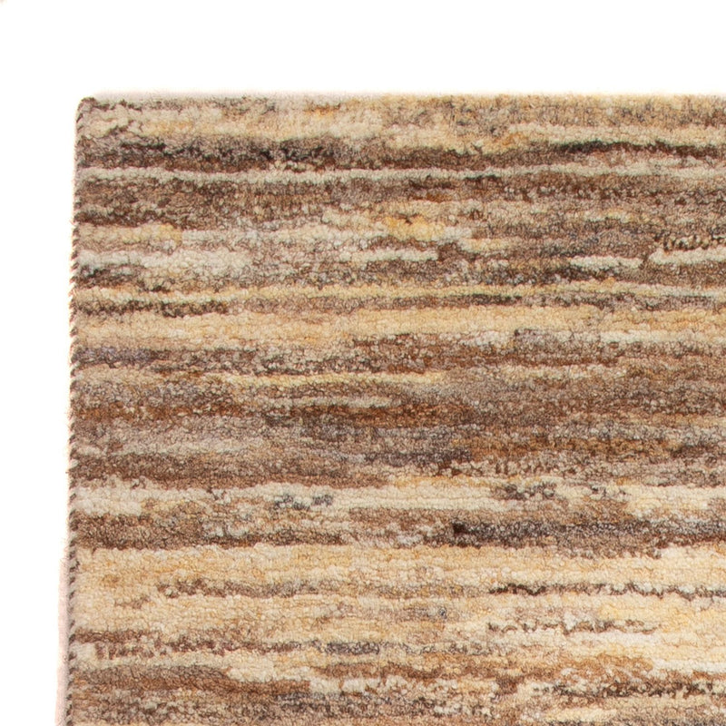Gabbeh-matta - persisk - 95 x 62 cm - mörk beige