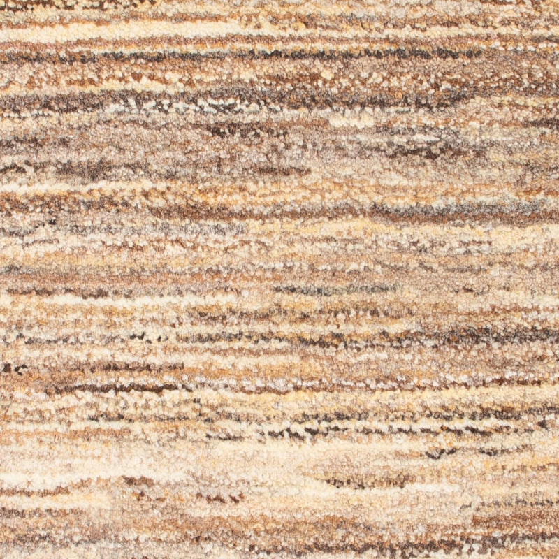 Gabbeh-matta - persisk - 90 x 58 cm - mörk beige
