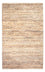 Gabbeh-matta - persisk - 89 x 60 cm - mörk beige