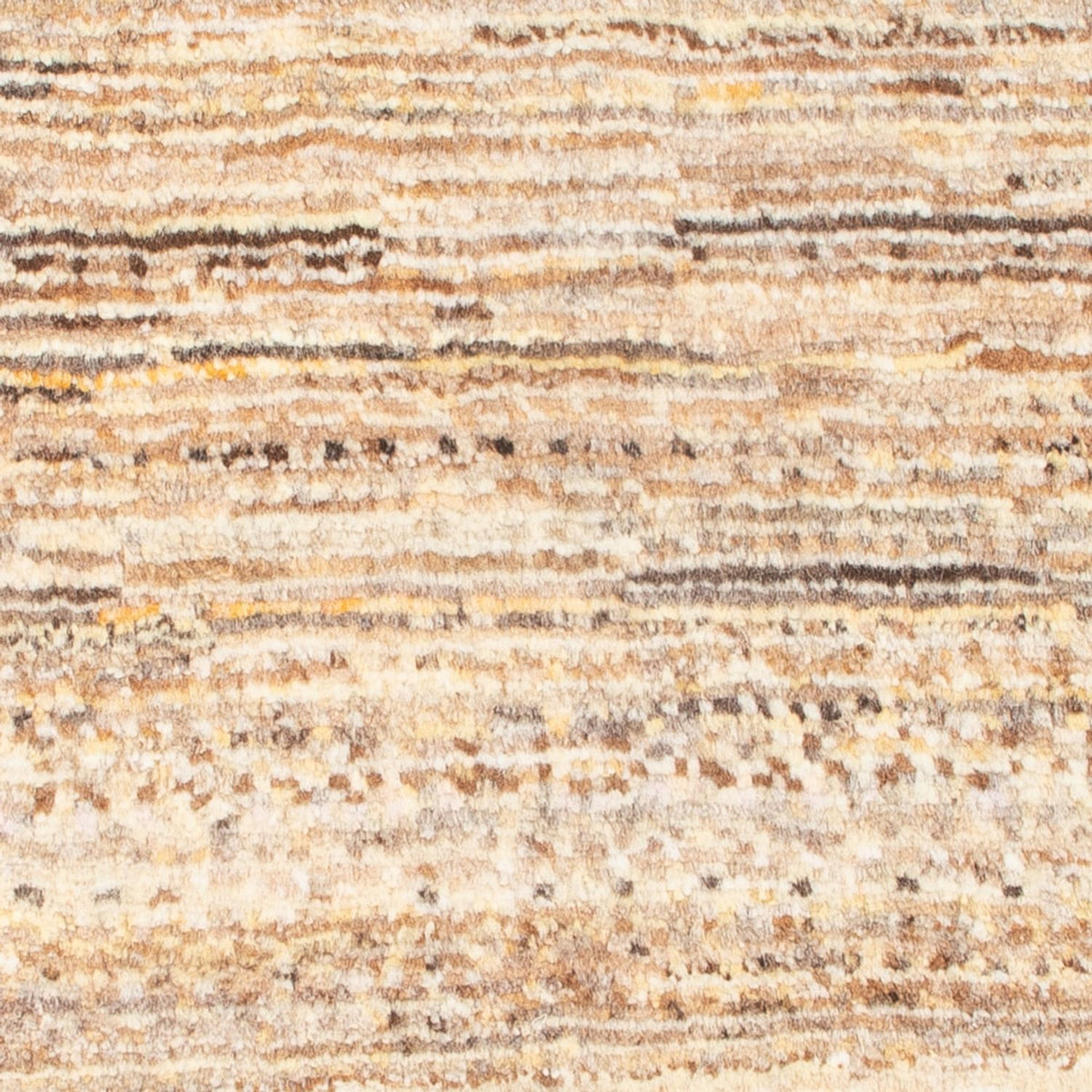 Gabbeh-matta - persisk - 89 x 60 cm - mörk beige