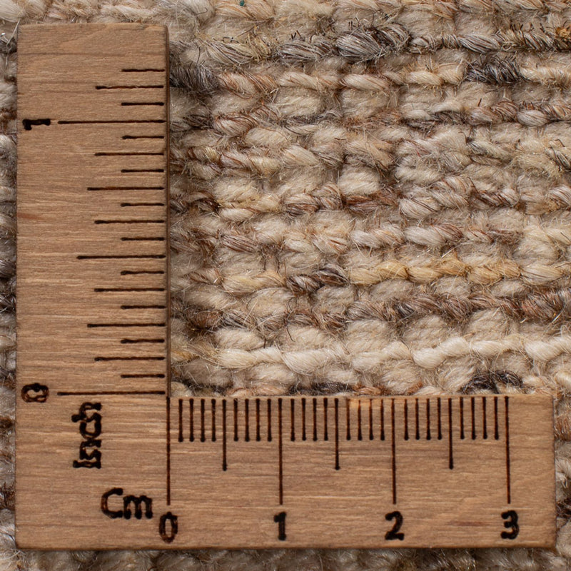 Gabbeh-matta - persisk - 89 x 60 cm - mörk beige