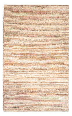 Gabbeh-matta - persisk - 94 x 61 cm - mörk beige