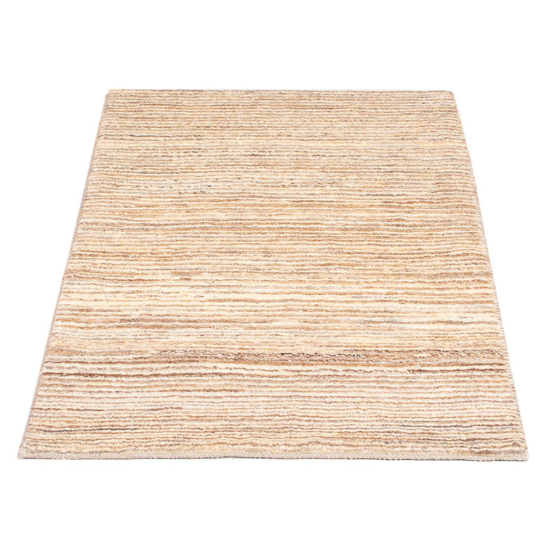 Gabbeh-matta - persisk - 94 x 61 cm - mörk beige