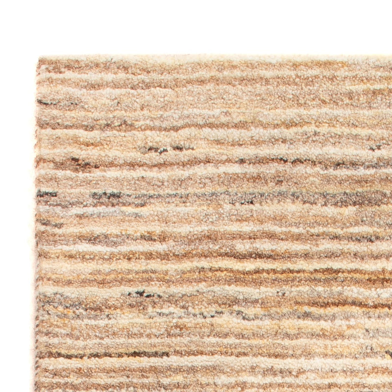 Gabbeh-matta - persisk - 93 x 60 cm - mörk beige