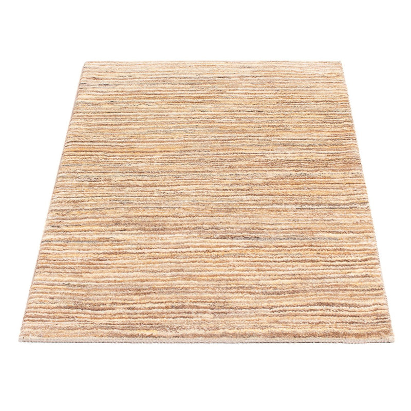 Gabbeh-matta - persisk - 93 x 60 cm - mörk beige