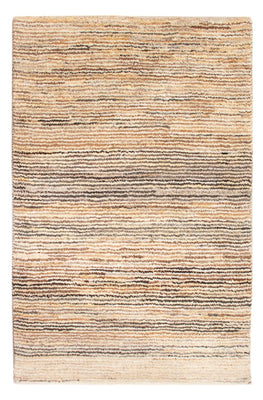 Gabbeh-matta - persisk - 91 x 60 cm - mörk beige