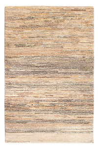 Gabbeh-matta - persisk - 91 x 60 cm - mörk beige