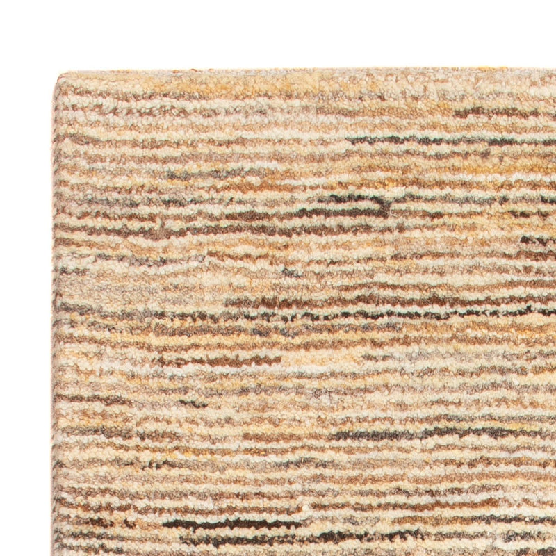 Gabbeh-matta - persisk - 91 x 60 cm - mörk beige