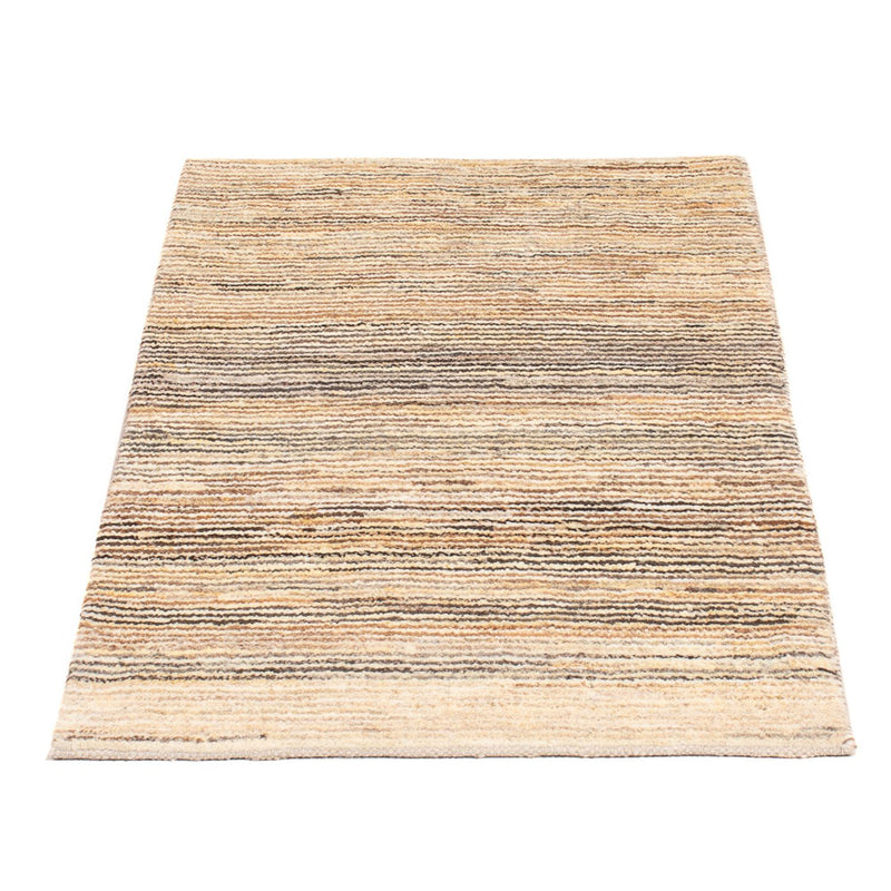 Gabbeh-matta - persisk - 91 x 60 cm - mörk beige