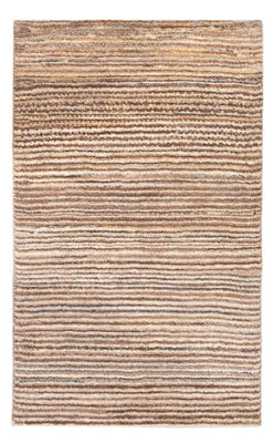 Gabbeh-matta - persisk - 96 x 60 cm - mörk beige
