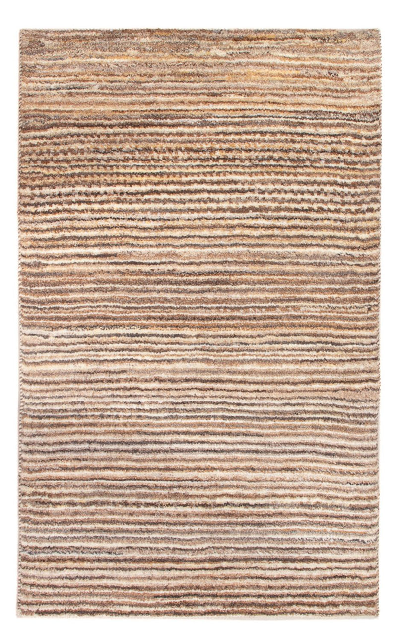 Gabbeh-matta - persisk - 96 x 60 cm - mörk beige