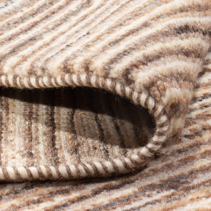 Gabbeh-matta - persisk - 96 x 60 cm - mörk beige