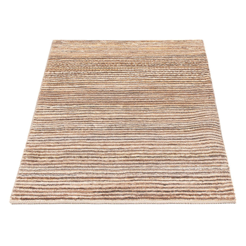 Gabbeh-matta - persisk - 96 x 60 cm - mörk beige