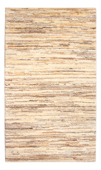 Gabbeh-matta - persisk - 96 x 57 cm - mörk beige