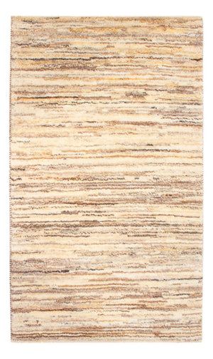 Gabbeh-matta - persisk - 96 x 57 cm - mörk beige