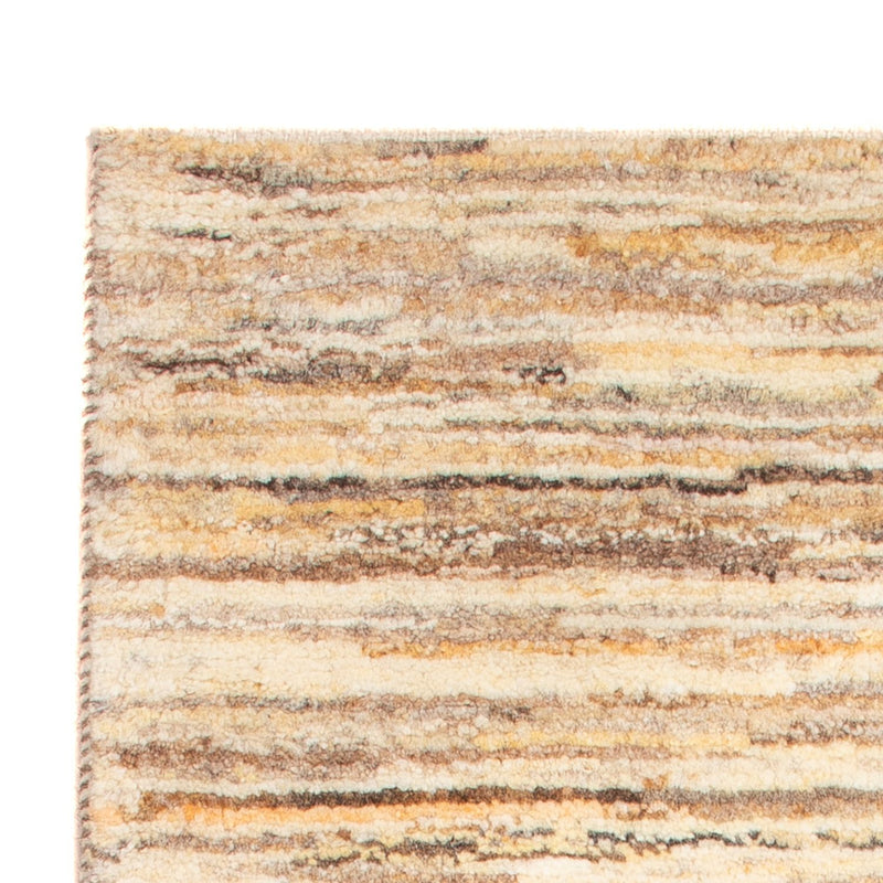 Gabbeh-matta - persisk - 96 x 57 cm - mörk beige