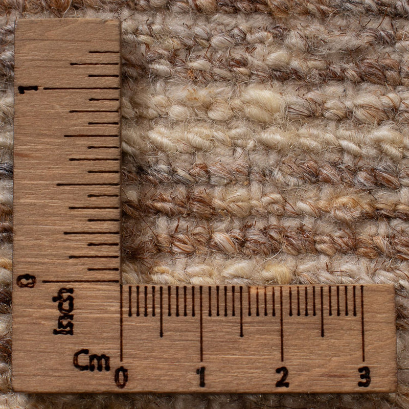 Gabbeh-matta - persisk - 96 x 57 cm - mörk beige