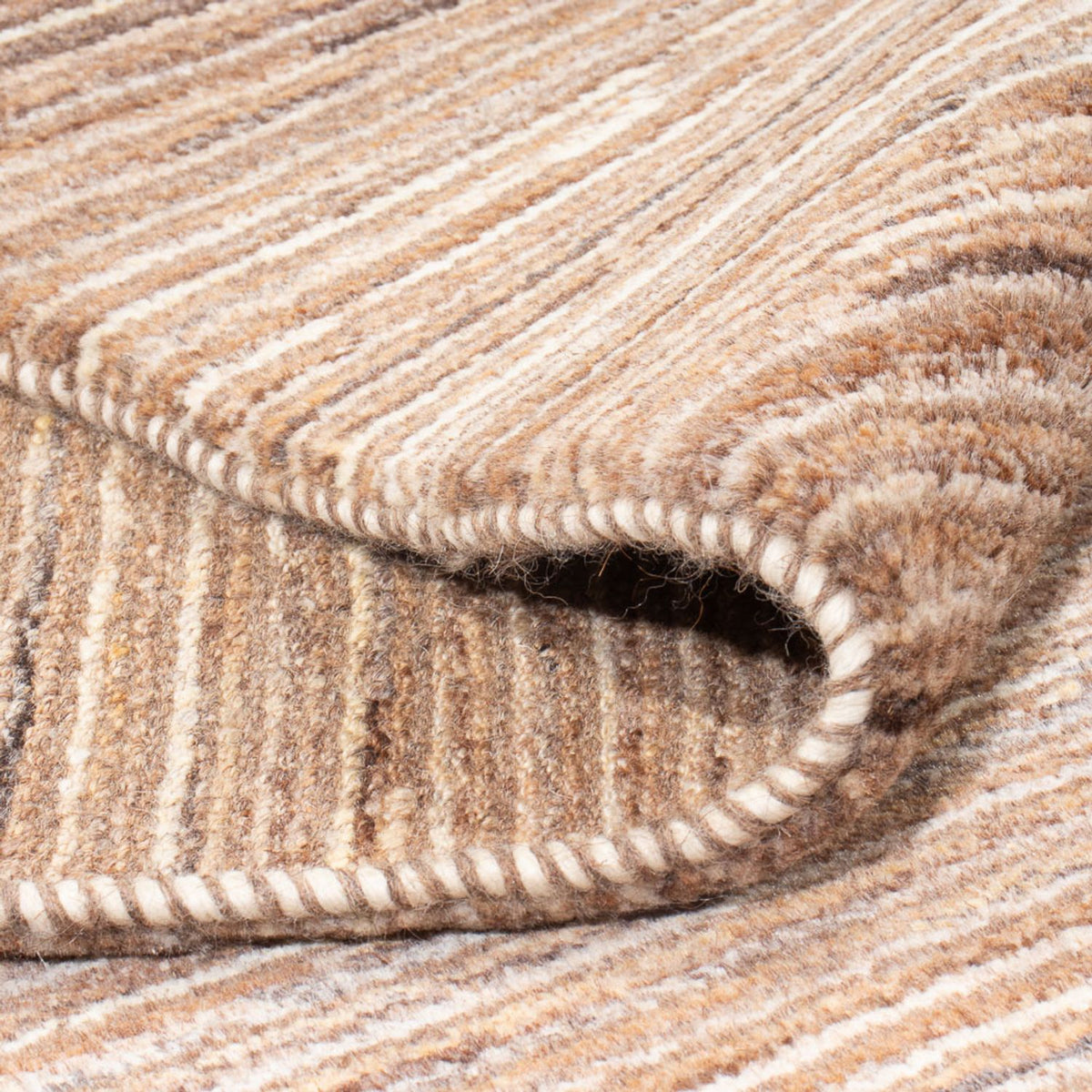 Gabbeh-matta - persisk - 240 x 200 cm - brun