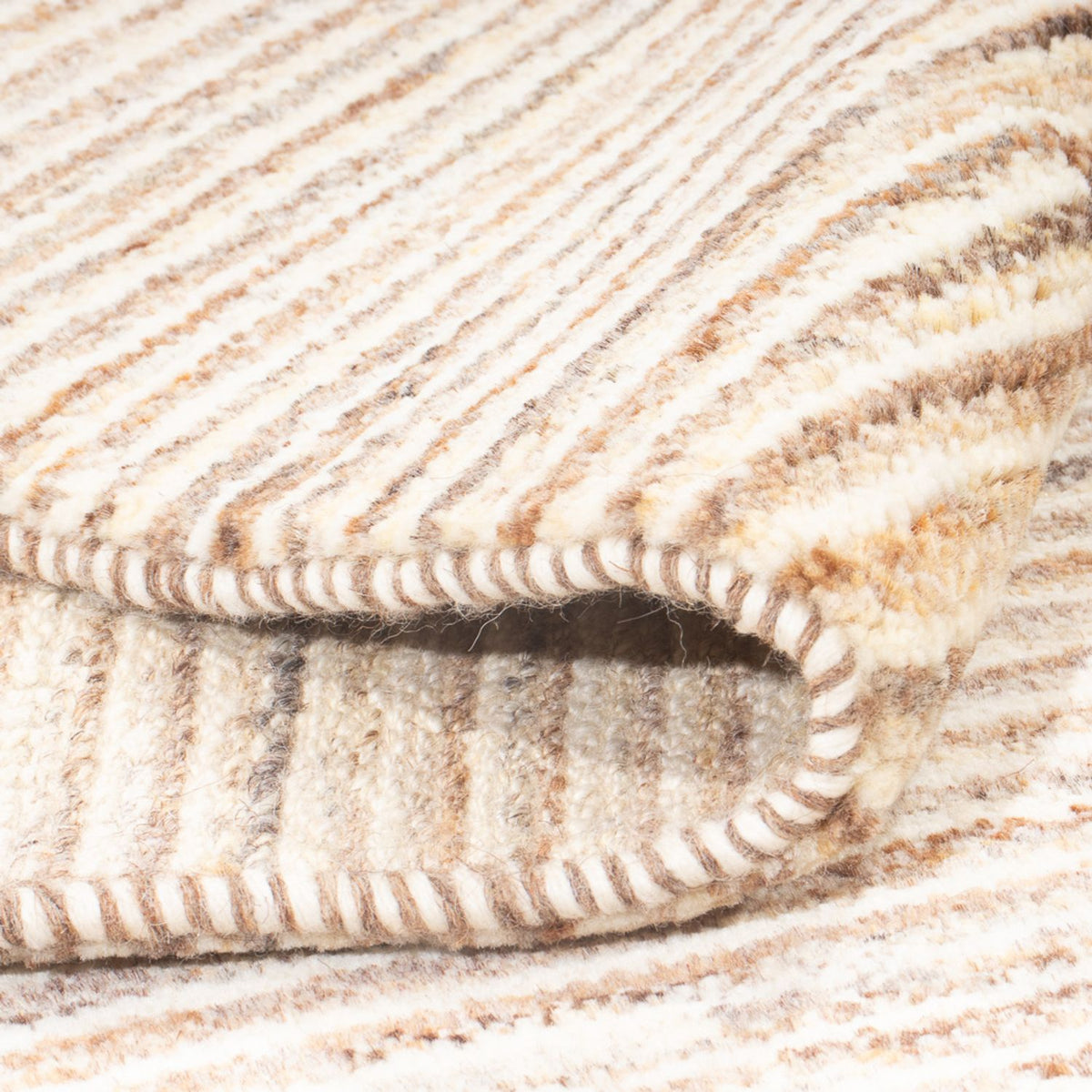 Gabbeh-matta - persisk - 197 x 150 cm - beige