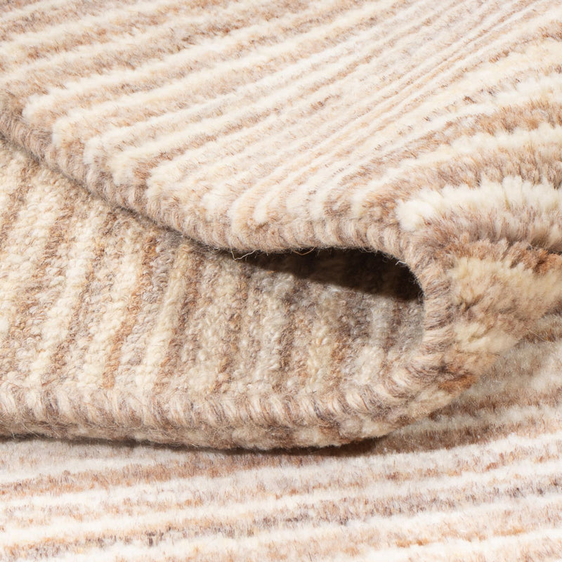 Gabbeh-matta - persisk - 203 x 148 cm - ljusbeige