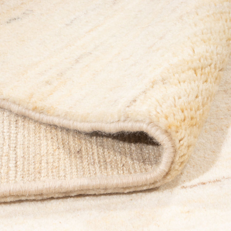 Gabbeh-matta - persisk - 193 x 147 cm - ljusbeige