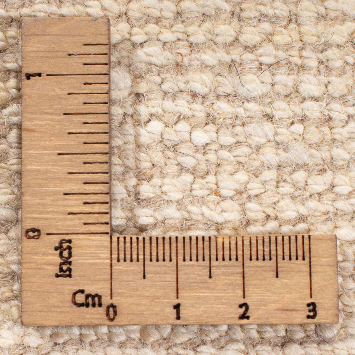 Gabbeh-matta - persisk - 193 x 147 cm - ljusbeige