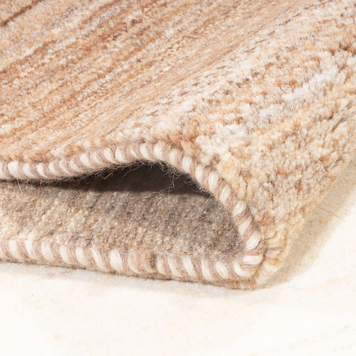 Runner Gabbeh-matta - persisk - 250 x 84 cm - natur