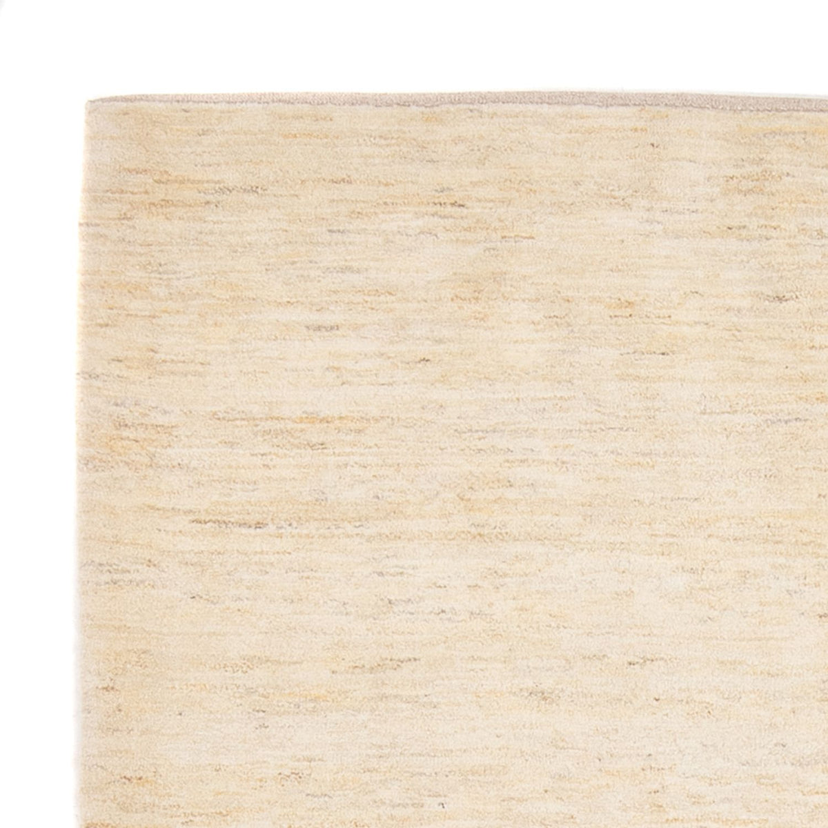 Gabbeh-matta - persisk - 225 x 174 cm - ljusbeige