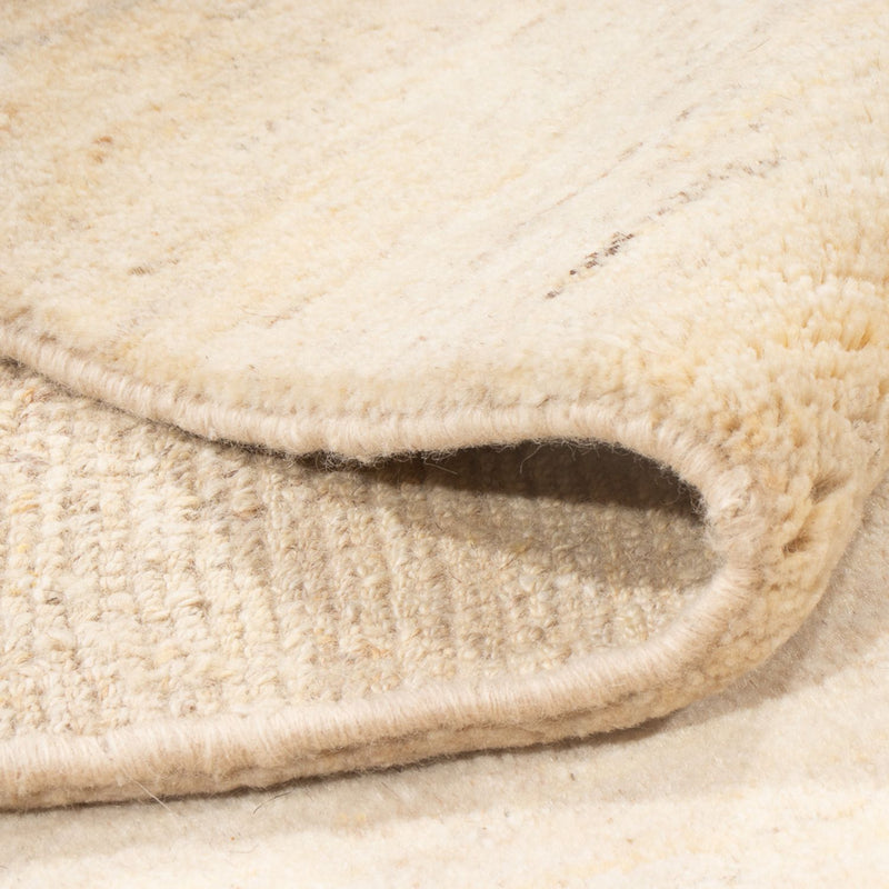 Gabbeh-matta - persisk - 225 x 174 cm - ljusbeige