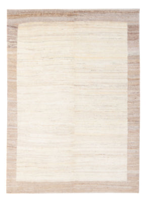 Gabbeh-matta - persisk - 191 x 145 cm - ljusbeige