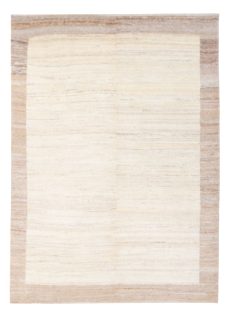 Gabbeh-matta - persisk - 191 x 145 cm - ljusbeige