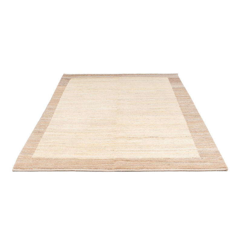 Gabbeh-matta - persisk - 191 x 145 cm - ljusbeige