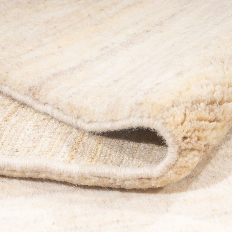 Gabbeh-matta - persisk - 190 x 154 cm - ljusbeige