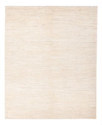 Gabbeh-matta - persisk - 200 x 155 cm - ljusbeige