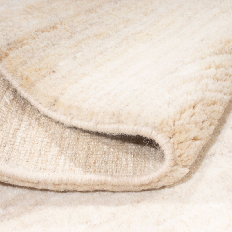 Gabbeh-matta - persisk - 200 x 155 cm - ljusbeige