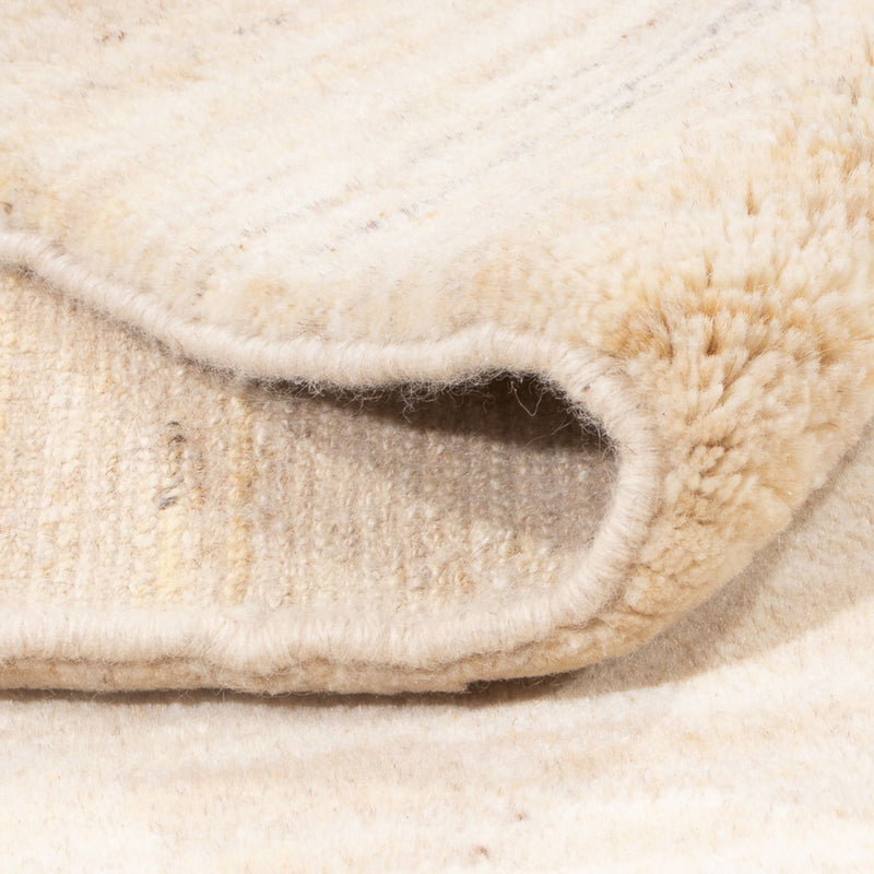 Gabbeh-matta - persisk - 183 x 151 cm - ljusbeige