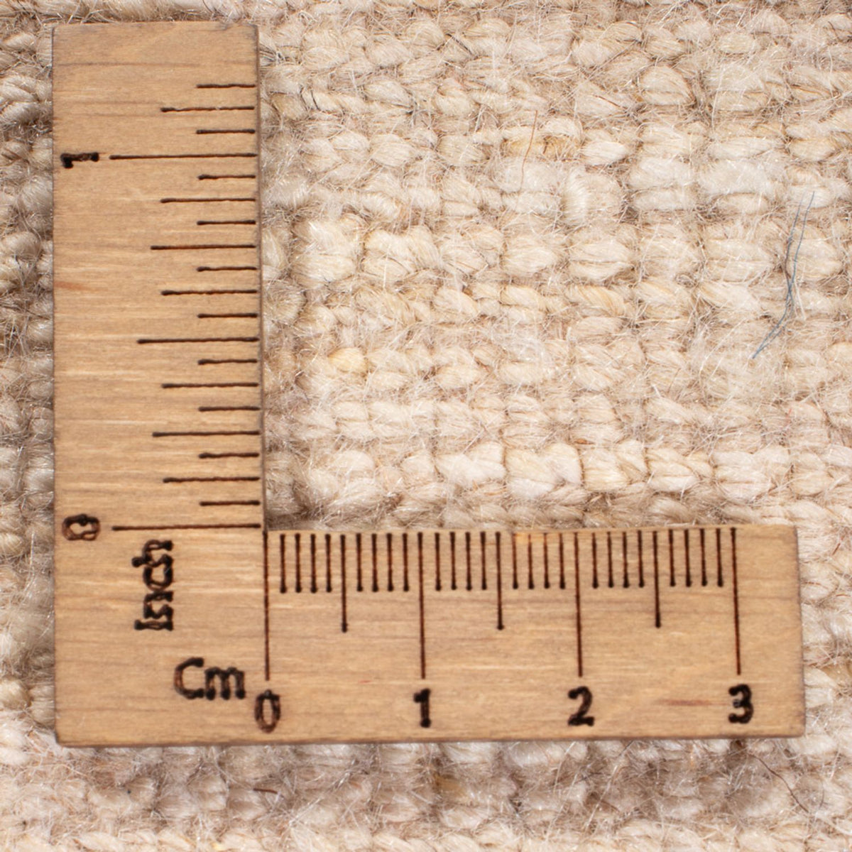 Gabbeh-matta - persisk - 183 x 151 cm - ljusbeige