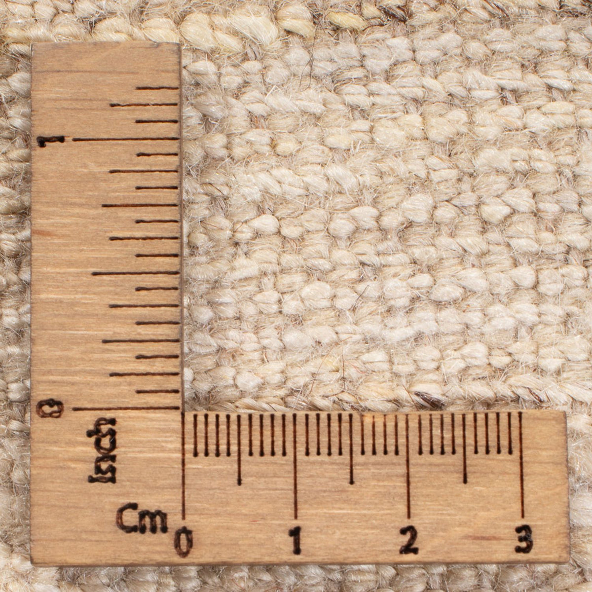 Gabbeh-matta - persisk - 212 x 160 cm - ljusbeige