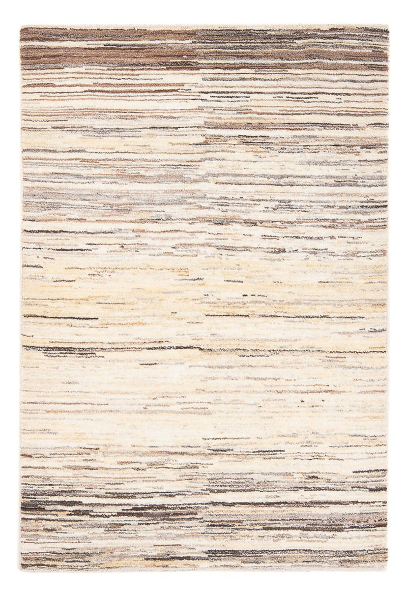Gabbeh-matta - persisk - 142 x 98 cm - ljusbeige