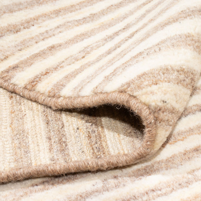 Gabbeh-matta - persisk - 290 x 250 cm - ljusbeige