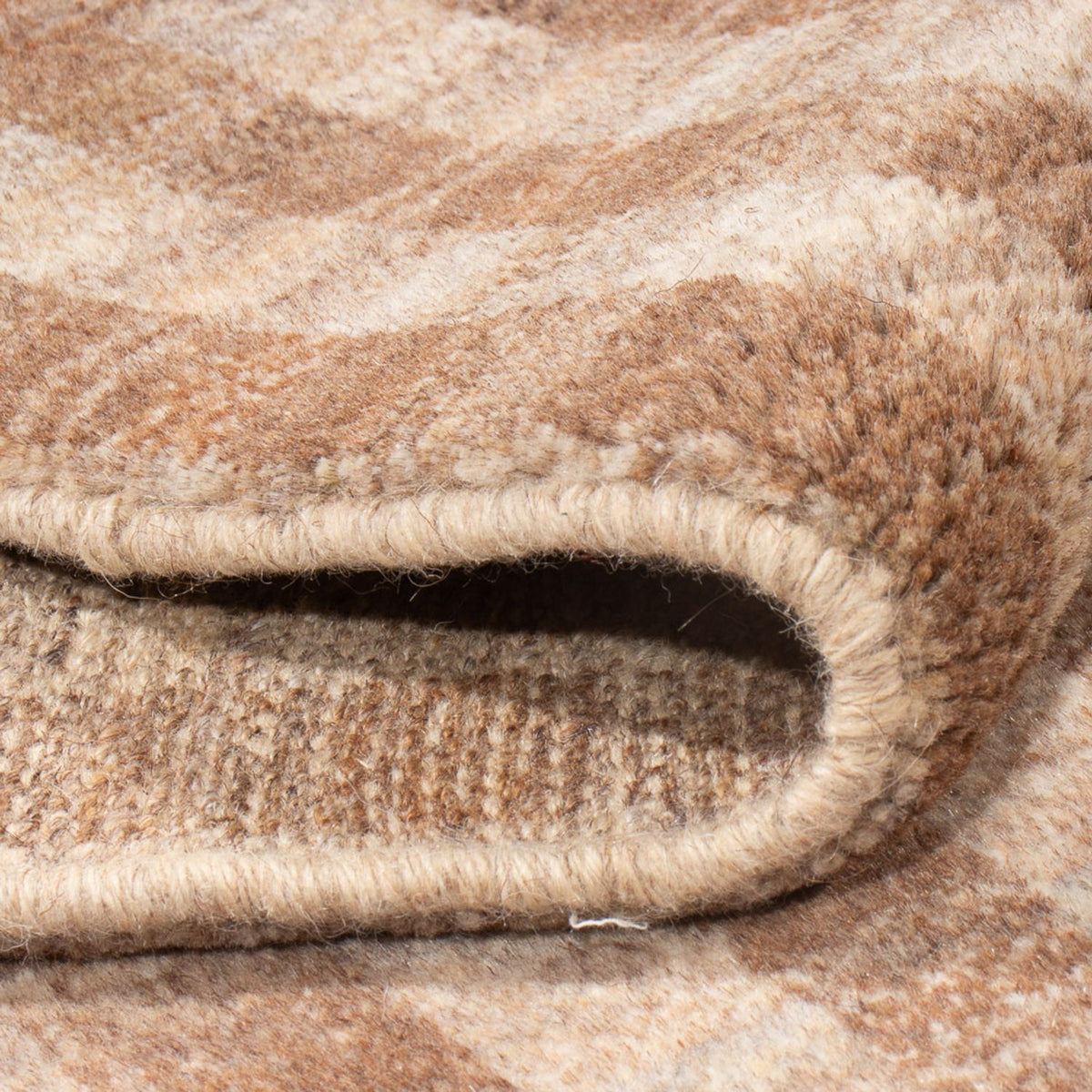 Gabbeh-matta - persisk - 240 x 163 cm - ljusbrun