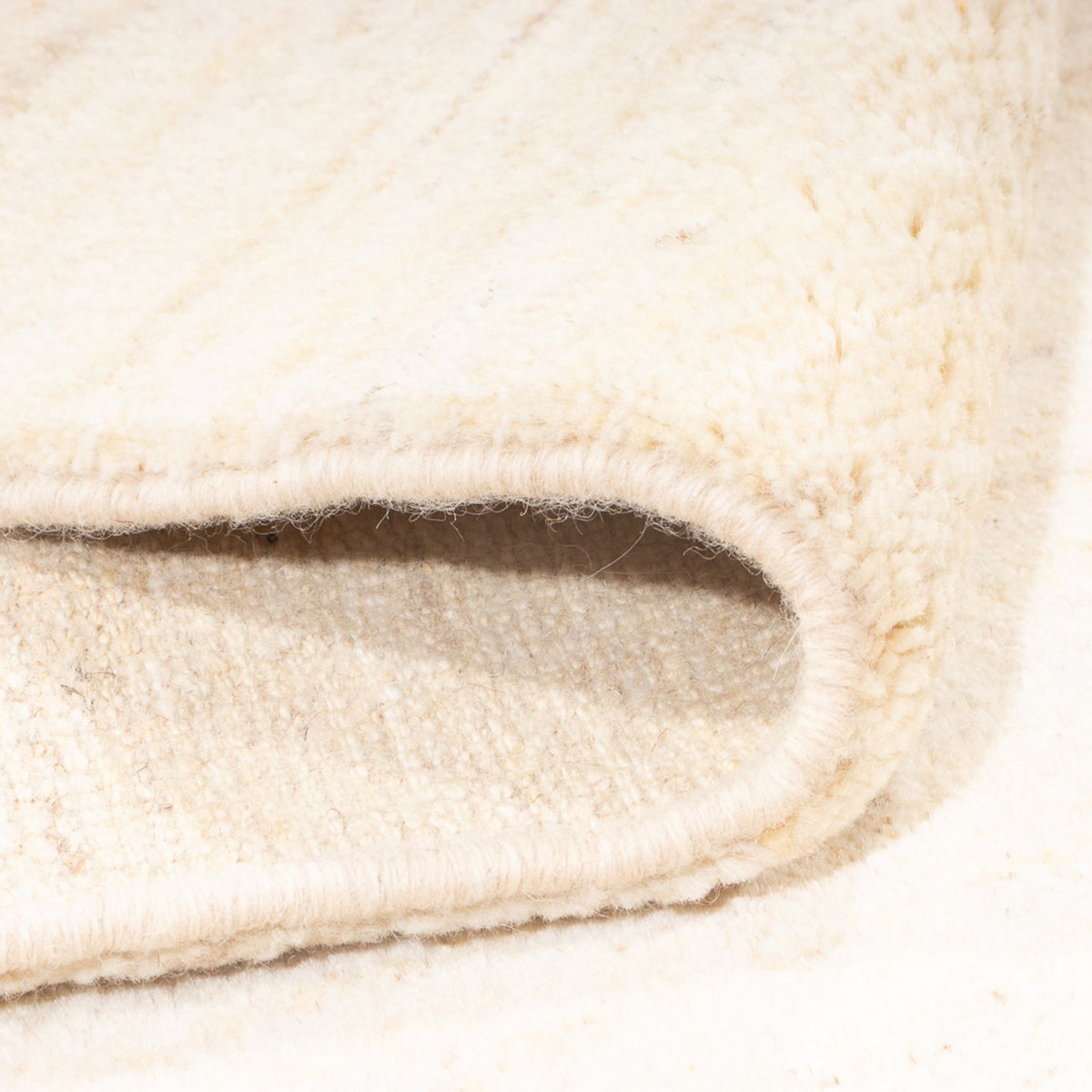 Gabbeh-matta - persisk - 191 x 150 cm - beige