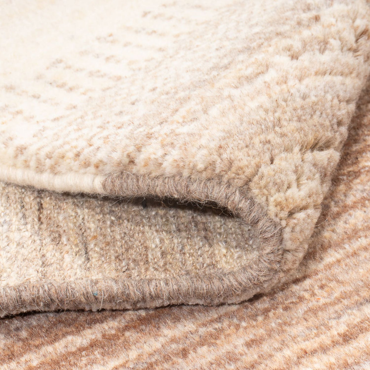 Runner Gabbeh-matta - persisk - 297 x 86 cm - natur