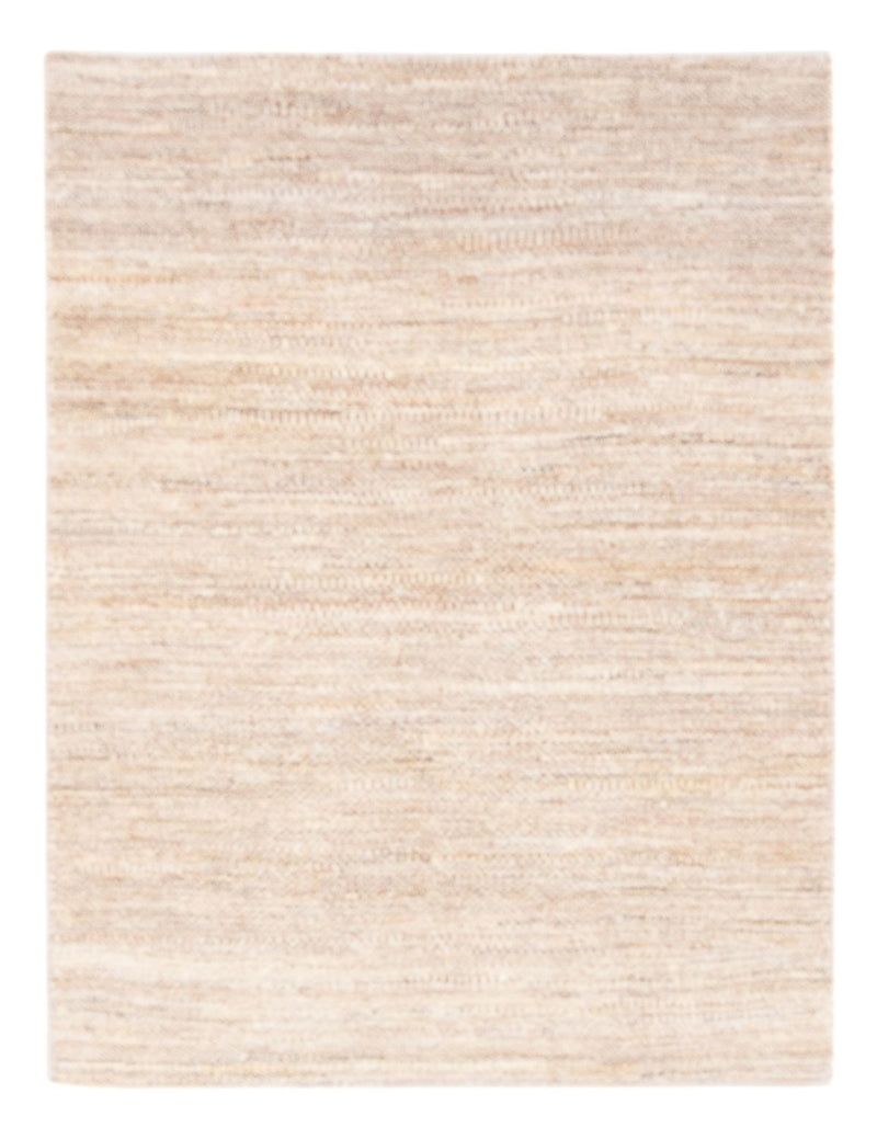 Gabbeh-matta - persisk - 135 x 97 cm - mörk beige