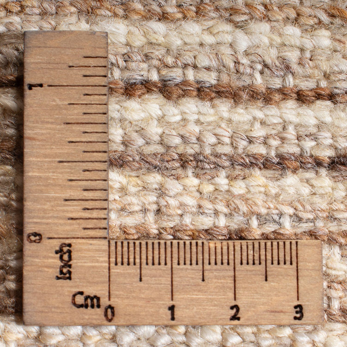 Gabbeh-matta - persisk kvadrat  - 212 x 205 cm - natur