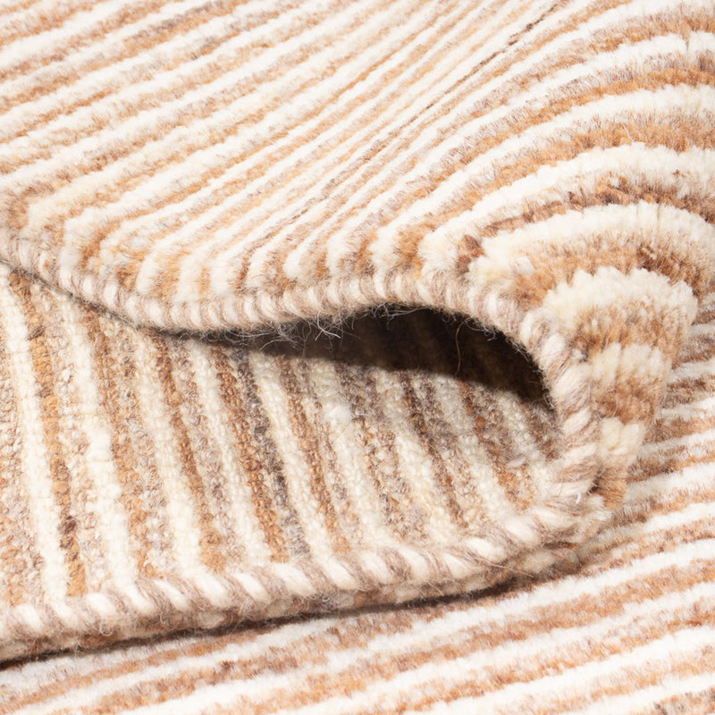 Gabbeh-matta - persisk kvadrat  - 215 x 208 cm - ljusbrun